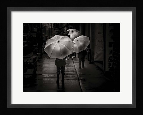 Framed It Was A Rainy Day No 13 Print