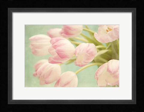 Framed Tulips Bouquet Print