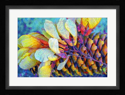 Framed Nature in Rainbow Colors 8 Print