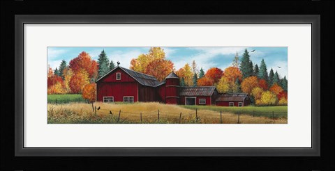 Framed Crows N' Color Print