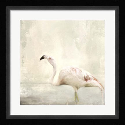 Framed Dressed In White Print