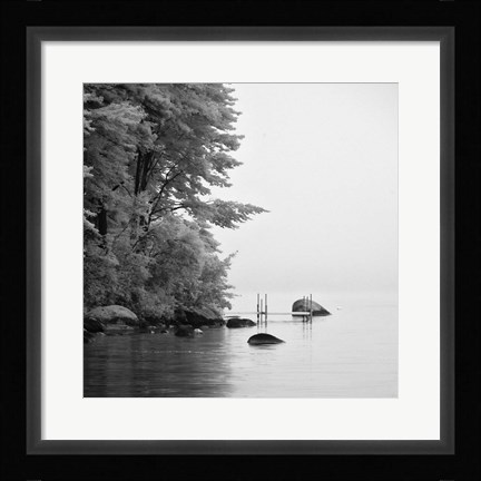 Framed Dock Composition Print
