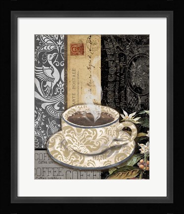 Framed Lion Coffee C Print