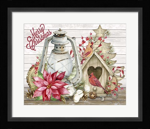 Framed Christmas Love A Print