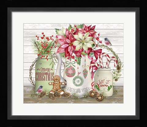 Framed Christmas Love C Print