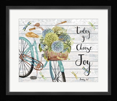 Framed Bicycle Inspirations B Print