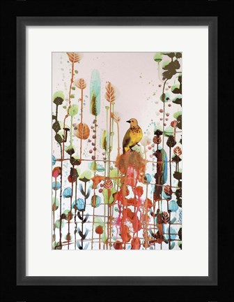 Framed Demander La Joie Print