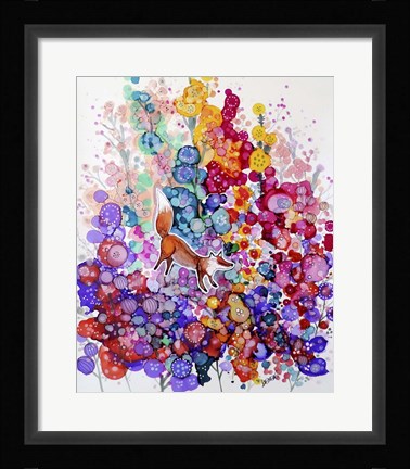 Framed Tu Es Libre Print