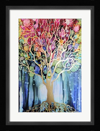 Framed Encore Debout Print