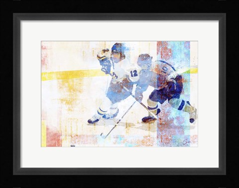 Framed Hockey Print