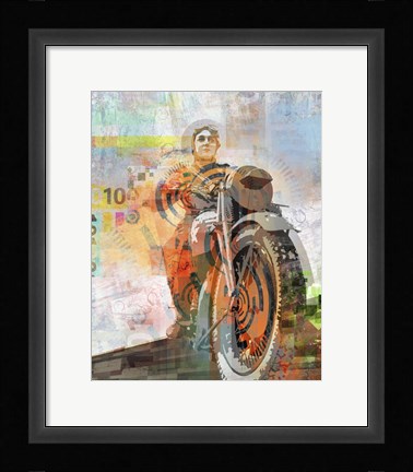 Framed Moto 1941 Print