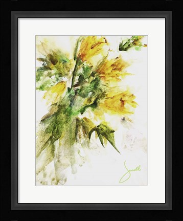 Framed Daffodils Print