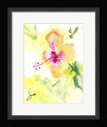 Framed Hibiscus Print