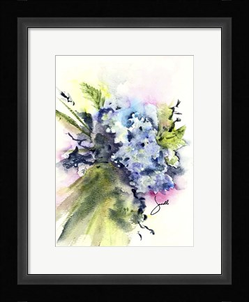 Framed Hydrangea Print