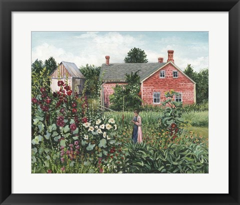 Framed Summer Blooms Print