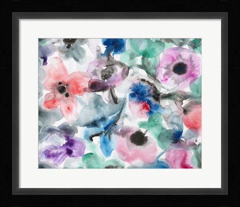 Framed Floral 12 Print