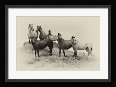 Framed Badlands Antique 2 Print