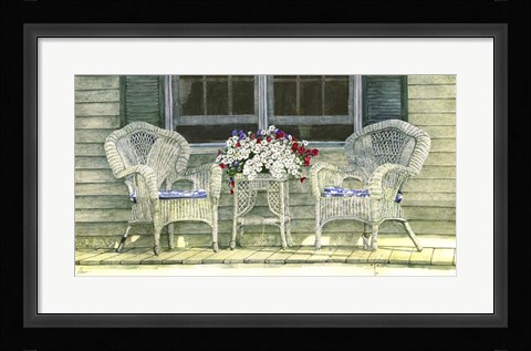 Framed Formal Sitting Print