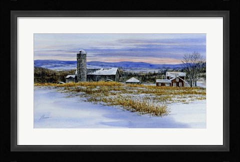 Framed Memory Mile Print