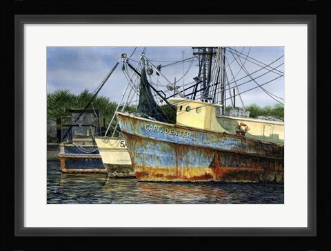 Framed Rusty Ladies Print