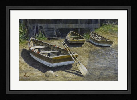 Framed Two Oar More Print