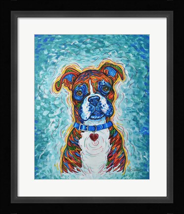 Framed Boxer Print