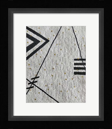 Framed Road Signs Print