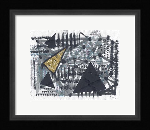 Framed Golden Triangle Print