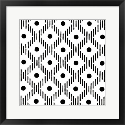 Framed Graphic Design II Print