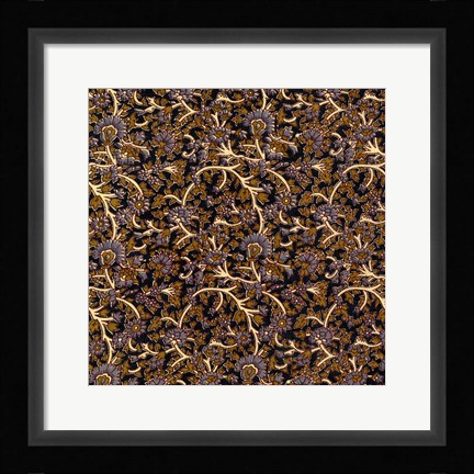 Framed Indonesian Batik VI Print