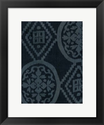 Framed Japanese Patterns I Print