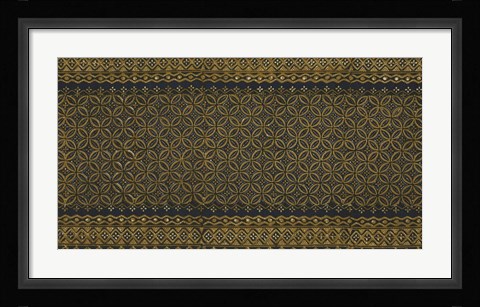 Framed Ethnic Batik IV Print