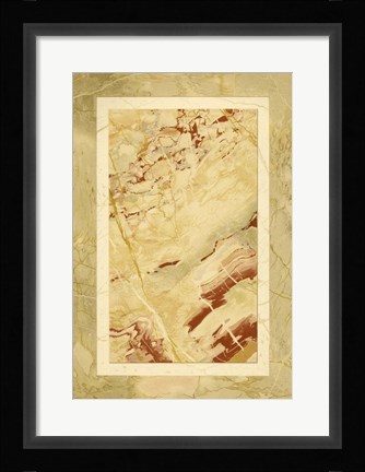 Framed Marble Varieties II Print