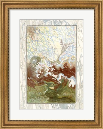 Framed Marble Varieties IV Print