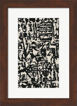Framed Graphic Mod Abstract II Print