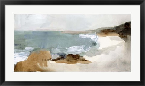 Framed Ocean Sigh IV Print