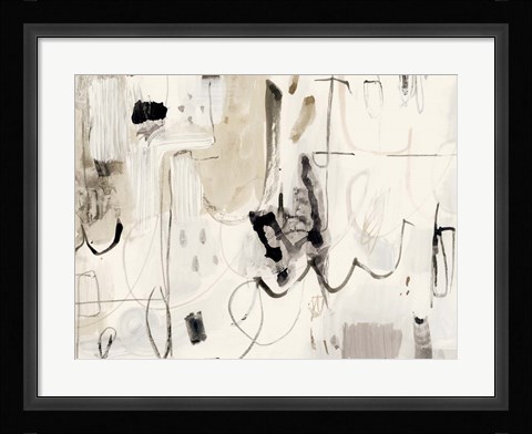 Framed Net Neutral II Print