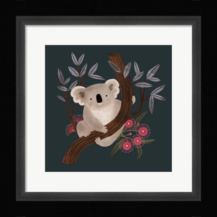 Framed Australian Animals I Print