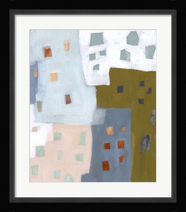 Framed Window Weave I Print