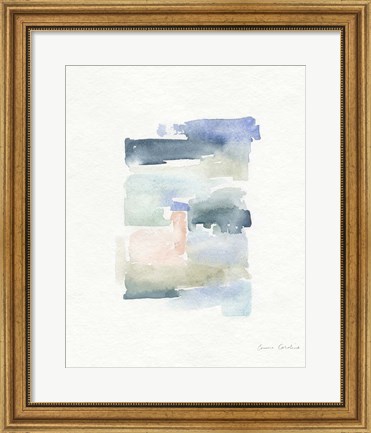 Framed Sea Glass Color Studies IV Print