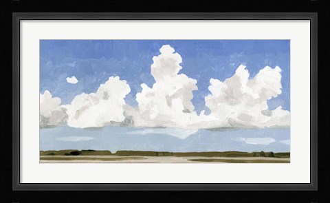 Framed Picnic Landscape I Print