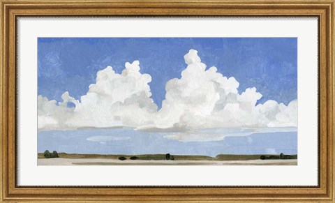 Framed Picnic Landscape II Print