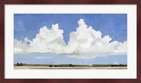 Framed Picnic Landscape II Print