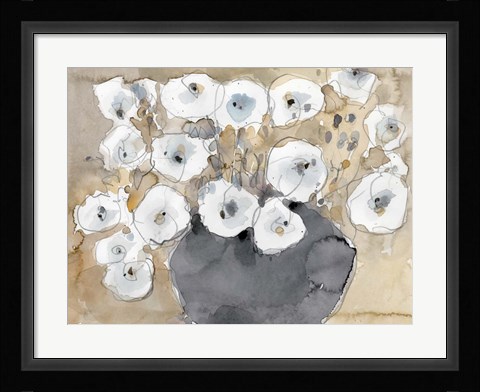 Framed Another White Blossom I Print
