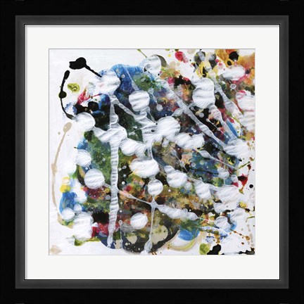 Framed Pollock's Party II Print