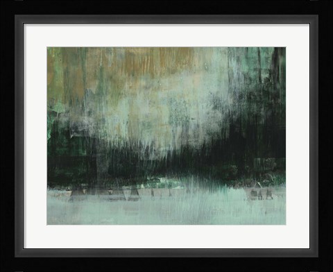 Framed Emerald Grotto II Print