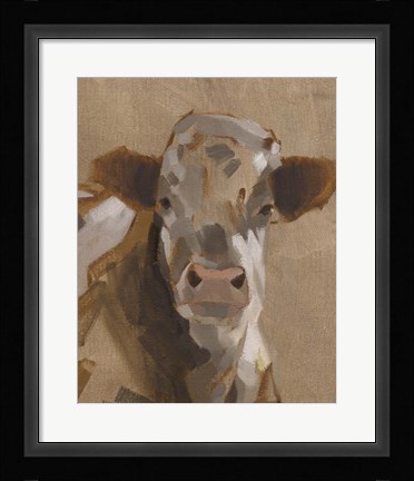 Framed East End Cattle II Print