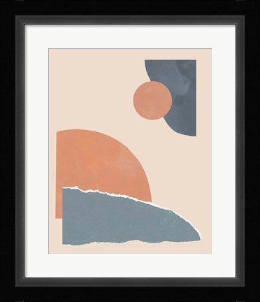 Framed Summer Isle I Print