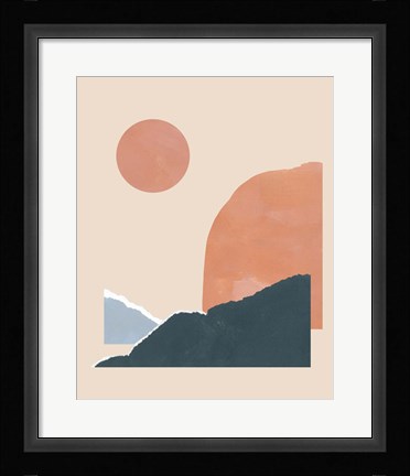 Framed Summer Isle II Print