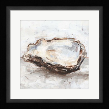 Framed Oyster Study II Print